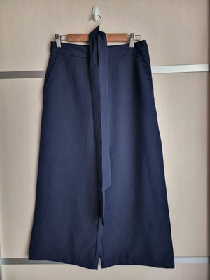 Culotte pants Pull & Bear used, navy, size M