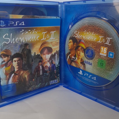 Shenmue I & II PS4 like new, English edition