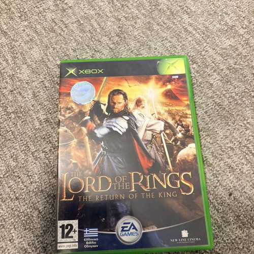 The Lord of the Rings The Return of the King Xbox Original game