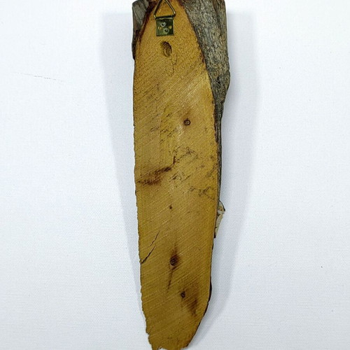 Wood Spirit Figurine with Pipe vintage hand-carved, like new