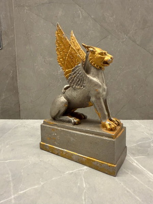Leningrad Griffin decorative statue vintage Soviet era