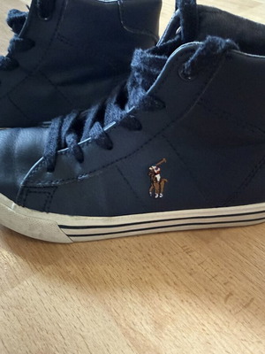 Polo Ralph Lauren kids athletic sneakers size 30, like new, dark blue