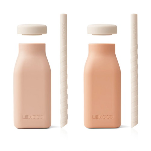 Liewood children's milkshake bottle new silicone material
