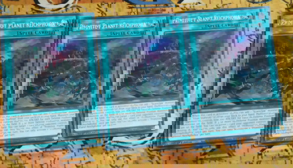 Primitive Planet Reichphobia Set (Super Rare Yugioh)