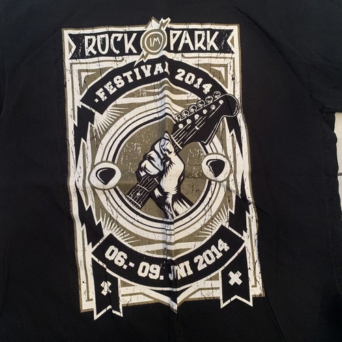 Rock Im Park 2014 T-shirt black XL like new