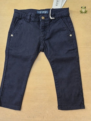 GUESS Los Angeles kids' chino pants, dark blue, size 2 years