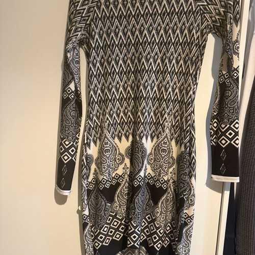 Dress spring new, black and grey