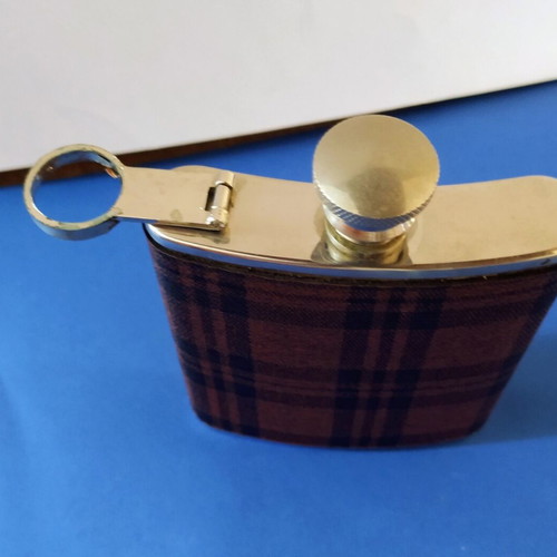 Stainless Steel Flask brown, like new
