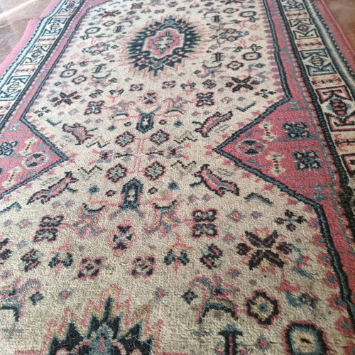 Vintage Egyptian rug used, 1970s, runner 2.00m x 75cm