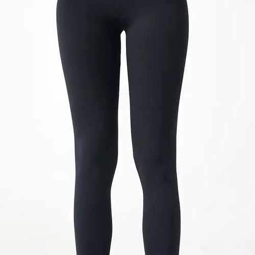 Women's high-waist black elastic lifting leggings new
