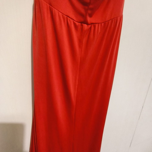 Summer dress with belt like new, black and red, size M