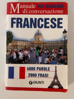 Manuale per viaggiare francese like new, French language travel guide from Italian
