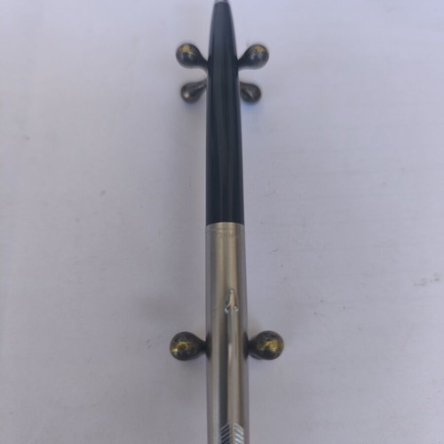 Parker 75 mechanical pencil used, stainless steel cap, dark blue body