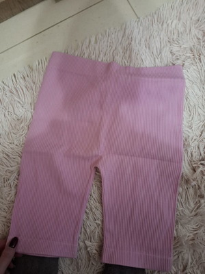 Zara leggings in soft pink like new