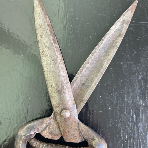 Vintage Forged Pruning Shears 30cm used, fully functional