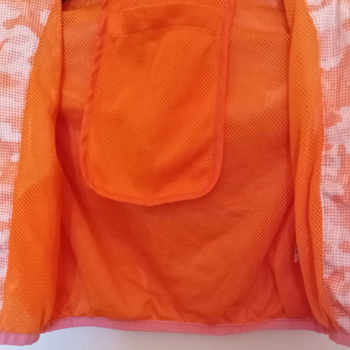 Prénatal baby windbreaker jacket like new, 9-12 months, orange camo