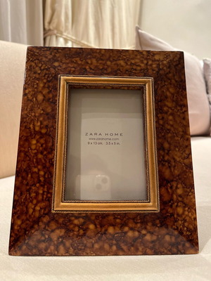 Tartarus effect photo frame Zara Home used, 9x13 cm