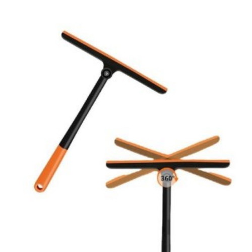 Rotating Window Cleaner with Rubber New