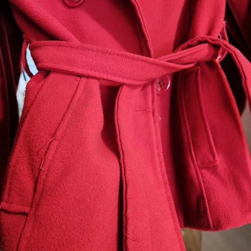 Red coat like new
