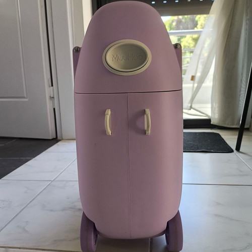 MuuHoo children's travel suitcase, purple