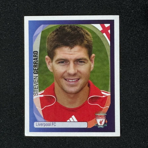 Steven Gerrard 2007-08 Panini Sticker Collection Champions League like new