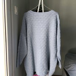 Karavan pullover like new, one size, light blue - gray