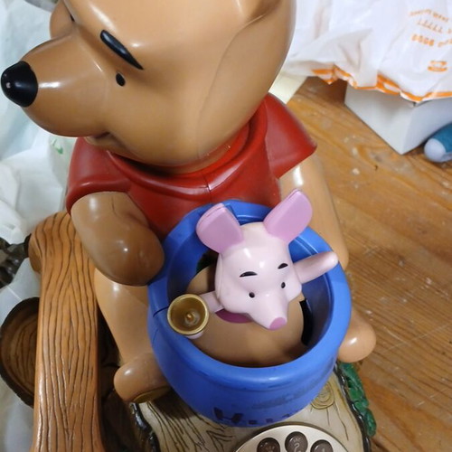 Παιδικό τηλέφωνο Disney Winnie the Pooh μεταχειρισμένο, ενσύρματο