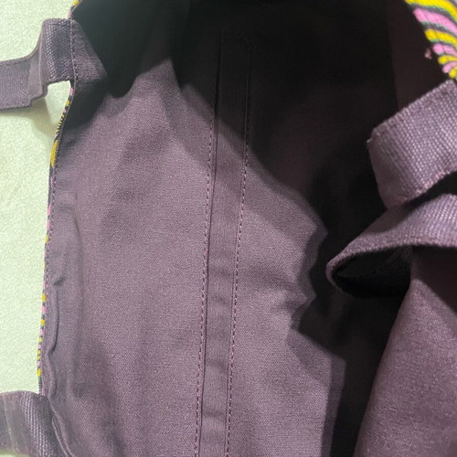 Nespresso tote bag new, multicolor purple