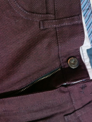 Zara Men pants burgundy like new