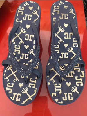 Juicy Couture πλατφόρμες σαγιονάρες μέγεθος 41 σαν καινούργιο, μωβ λιλά
