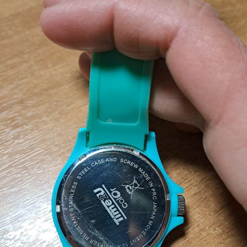 Women's watch like new with protective film, battery needed