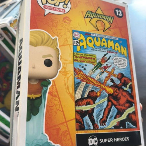 Funko Pop Aquaman Comic Cover New