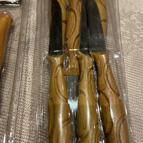 Kitchen knives new, two sets of six