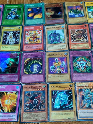 24x Yu Gi Oh Cards Collection Spell Gods Exodia The Forbidden One White Dragon Seto Kaiba Magic