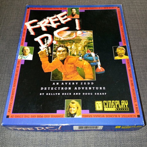 Free DC PC game used, 3.5" floppy disks, adventure