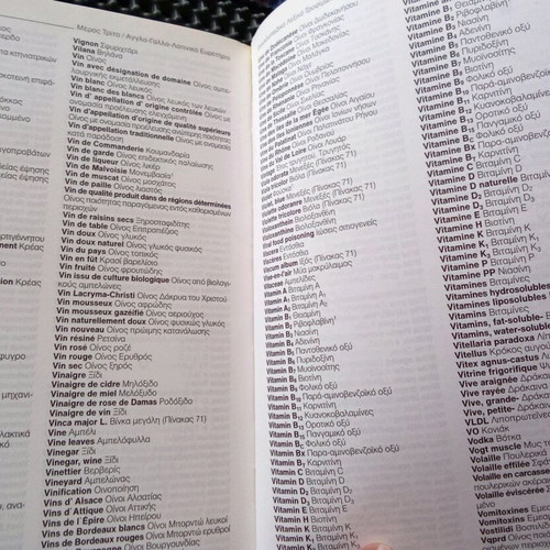 Encyclopedic food and drink dictionary used, volume 2003