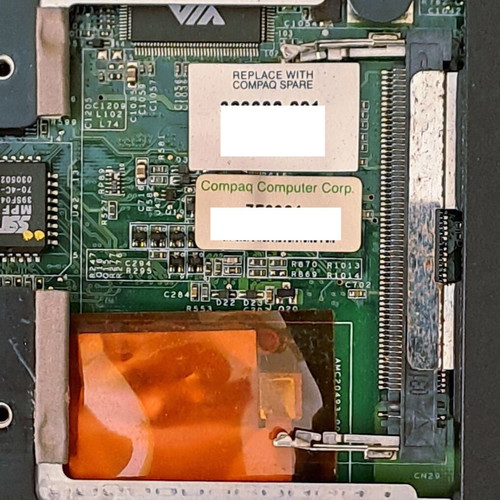 HP Compaq Presario 2500 vintage laptop Pentium 4 2.66GHz
