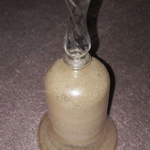 Decorative glass bell like new