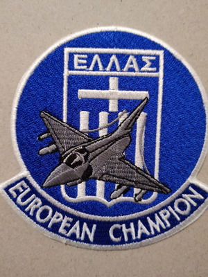 Σήμα Αεροπορίας Ελλάς European Champion Mirage 2000