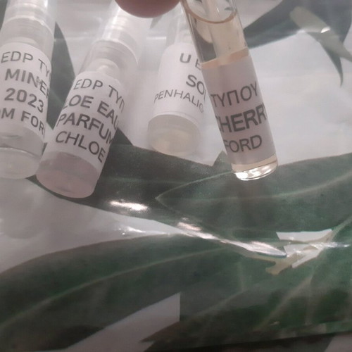 Perfume spray official tester set, new, 4 types of famous scents