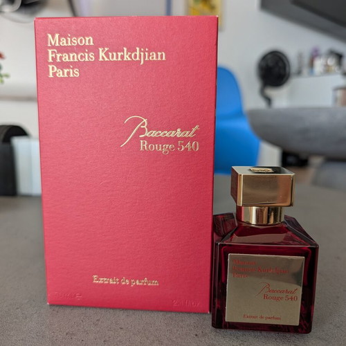 Maison Francis Kurkdjian Baccarat Rouge 540 Extrait 70ml used