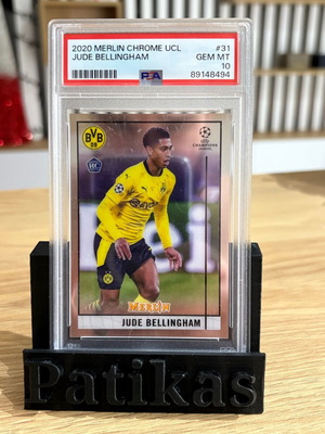 2020 Merlin Chrome UCL Jude Bellingham RC Base PSA 10 σαν καινούργιο
