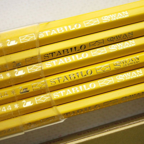 Vintage Stabilo 8744 Swan Germany pencils pack of 12 new