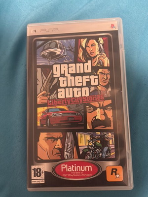 Grand Theft Auto Liberty City Stories Platinum PSP game like new