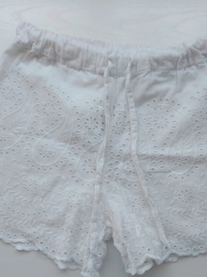 Oysho pajama shorts like new, white, size XS