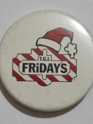 Κονκάρδα T.G.I Friday's με Άγιο Βασίλη και Χριστουγεννιάτικο Καπέλο μεταχειρισμένη