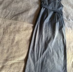 Chaton denim dress with straps and buttons new, size S, blue