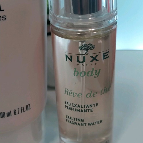 Nuxe Reve de thé shower gel and perfume set new