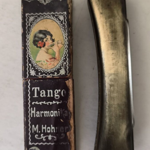 Tango M.Hohner harmonica vintage, used