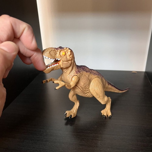 Tyrannosaurus Rex Dinosaur Toy like new with sounds and moving parts